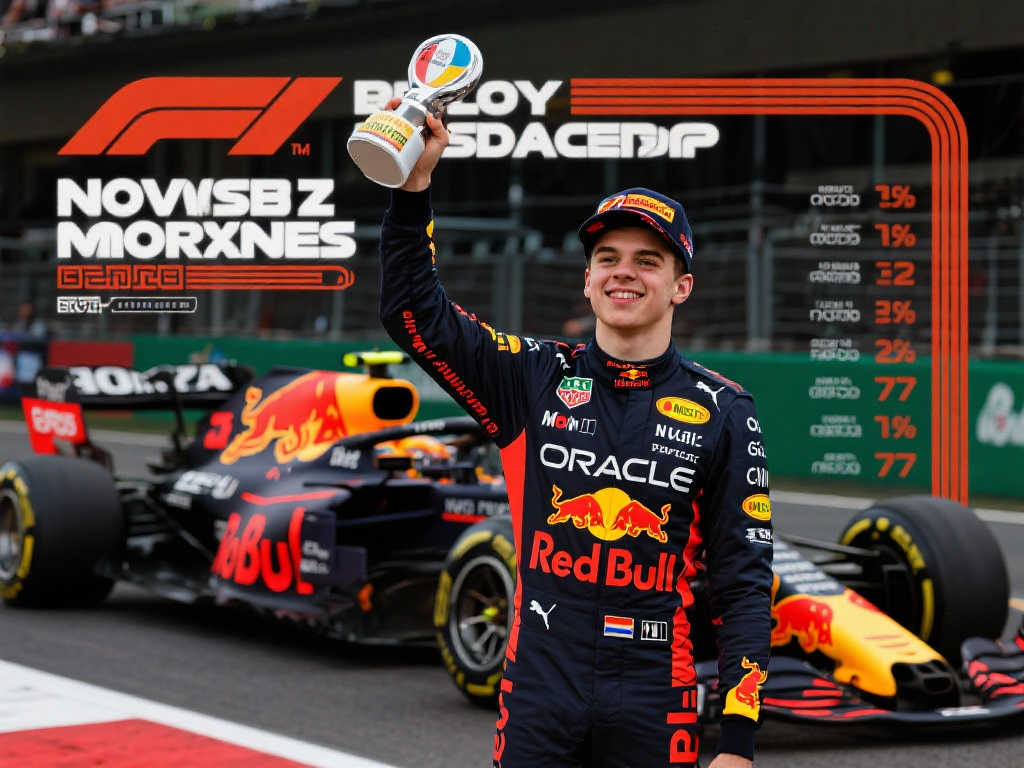 F1积分榜更新：皮亚斯特里力压维斯塔潘跃居次席，诺里斯以77分稳坐榜首