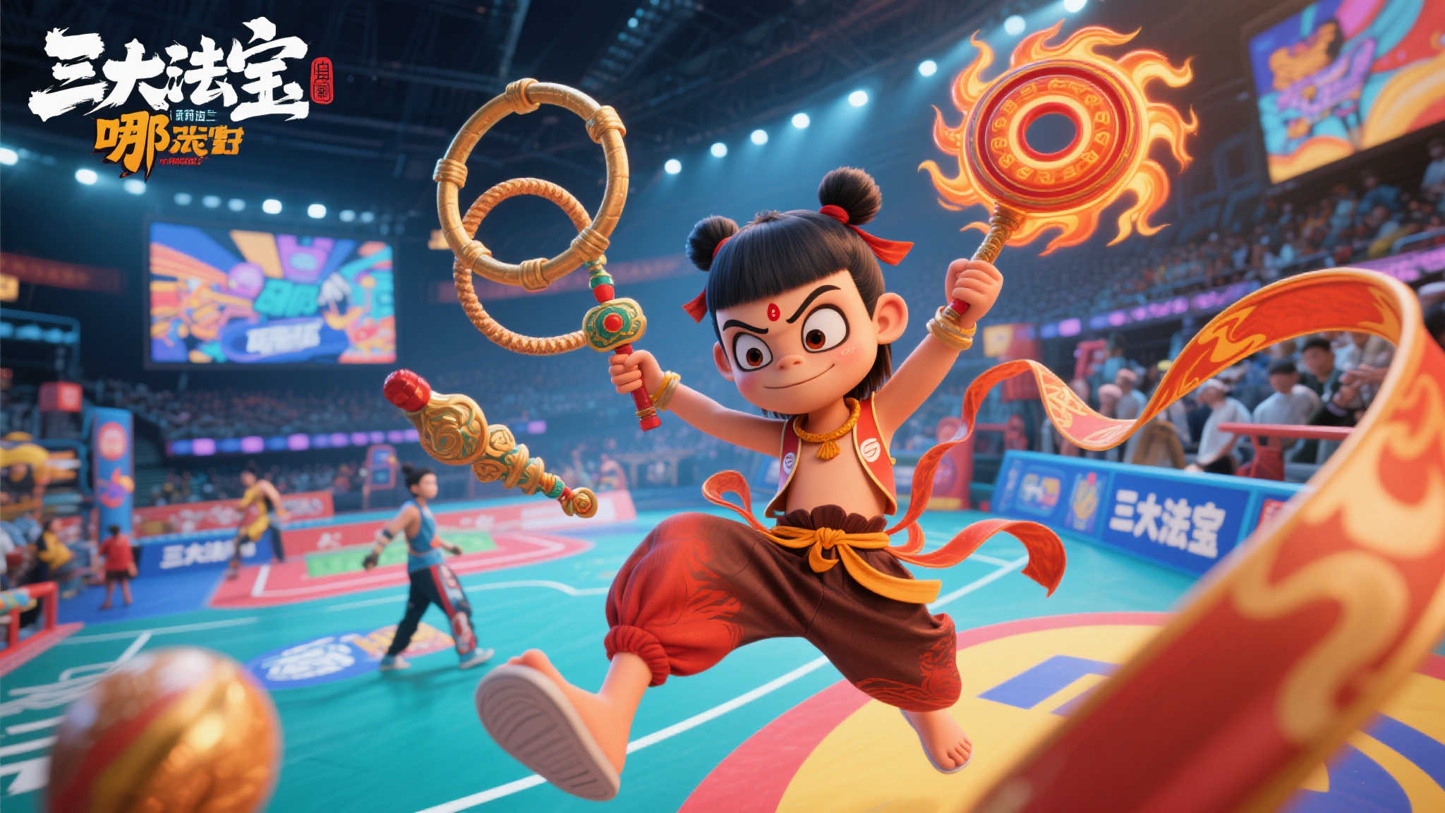 全球首映:哪吒三宝迎世运,全新动画宣传片登场! 全球首映:哪吒三宝迎世运,全新动画宣传片登场!